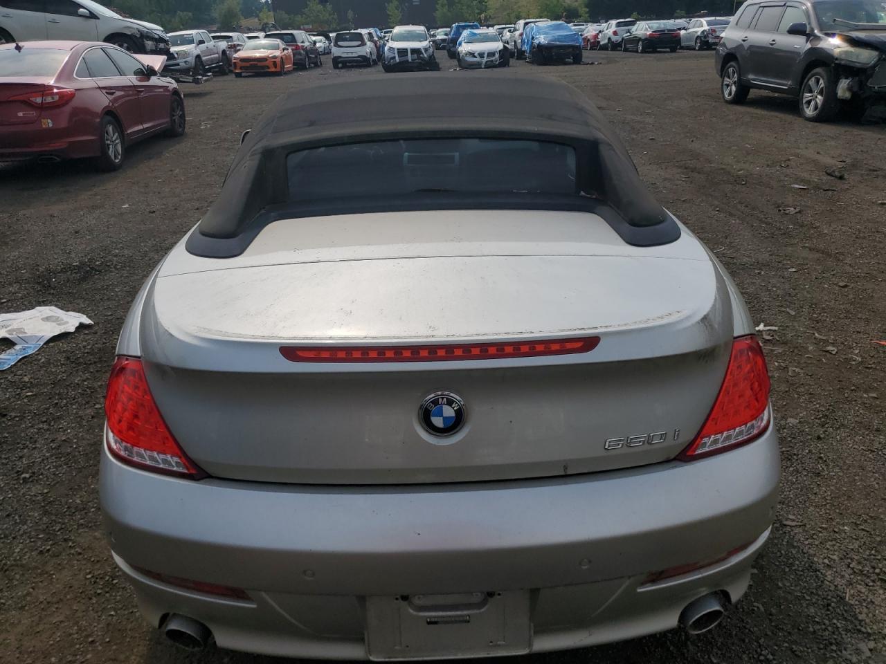 2008 BMW 650 I VIN: WBAEB53518CX60353 Lot: 65582964