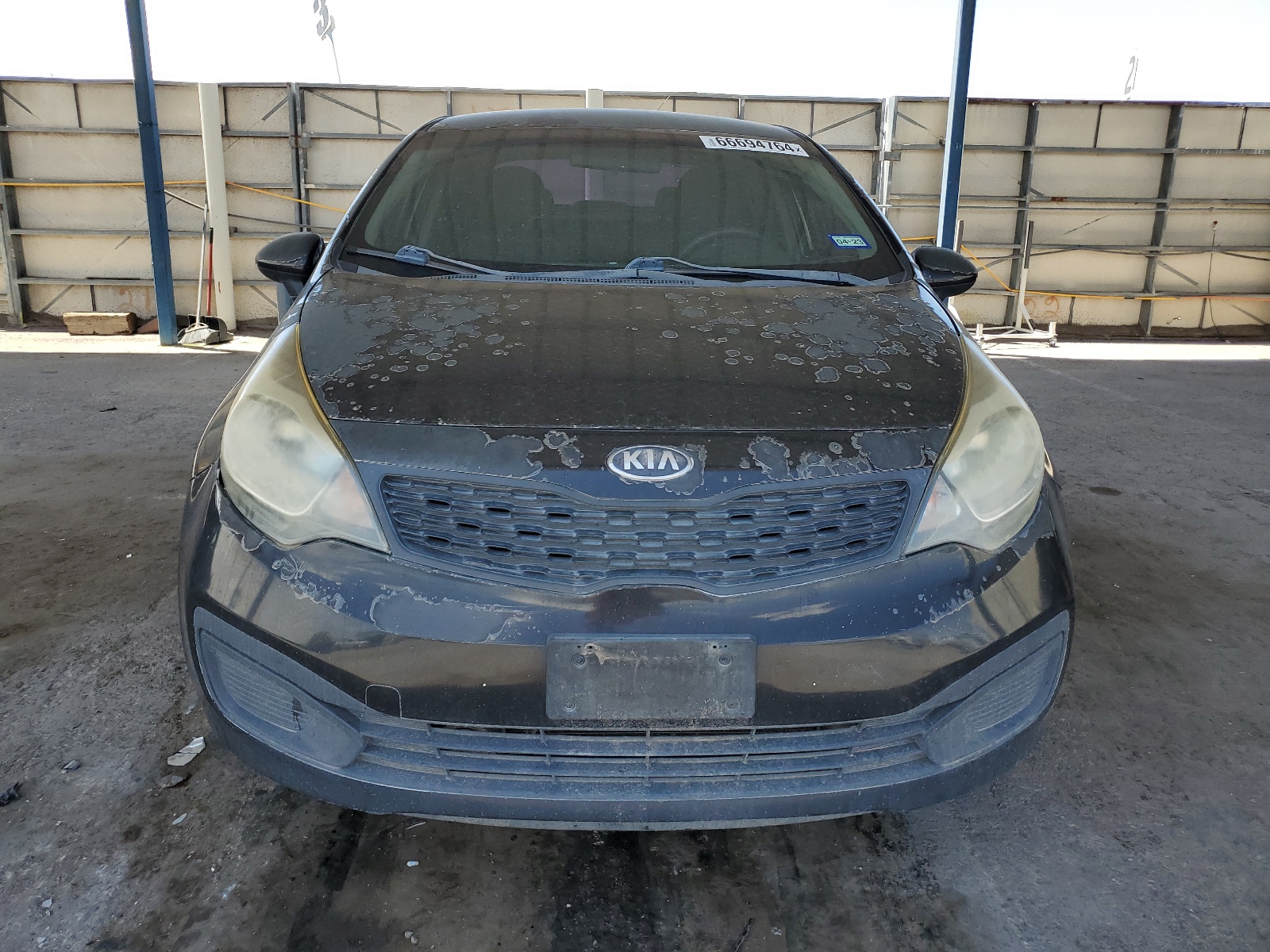 2013 Kia Rio Lx vin: KNADM4A32D6172911