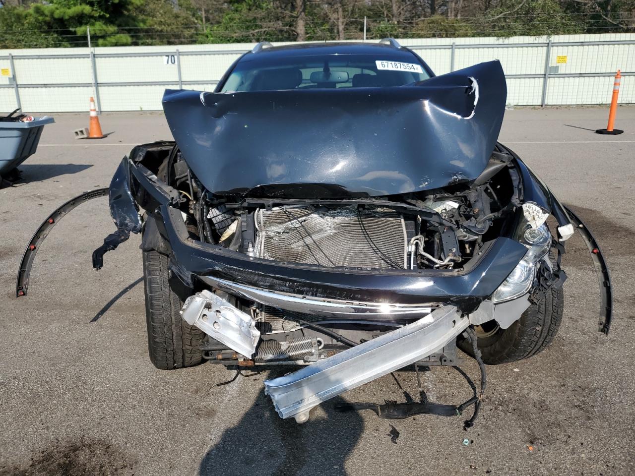 2013 Infiniti Fx37 VIN: JN8CS1MW0DM170535 Lot: 67187554