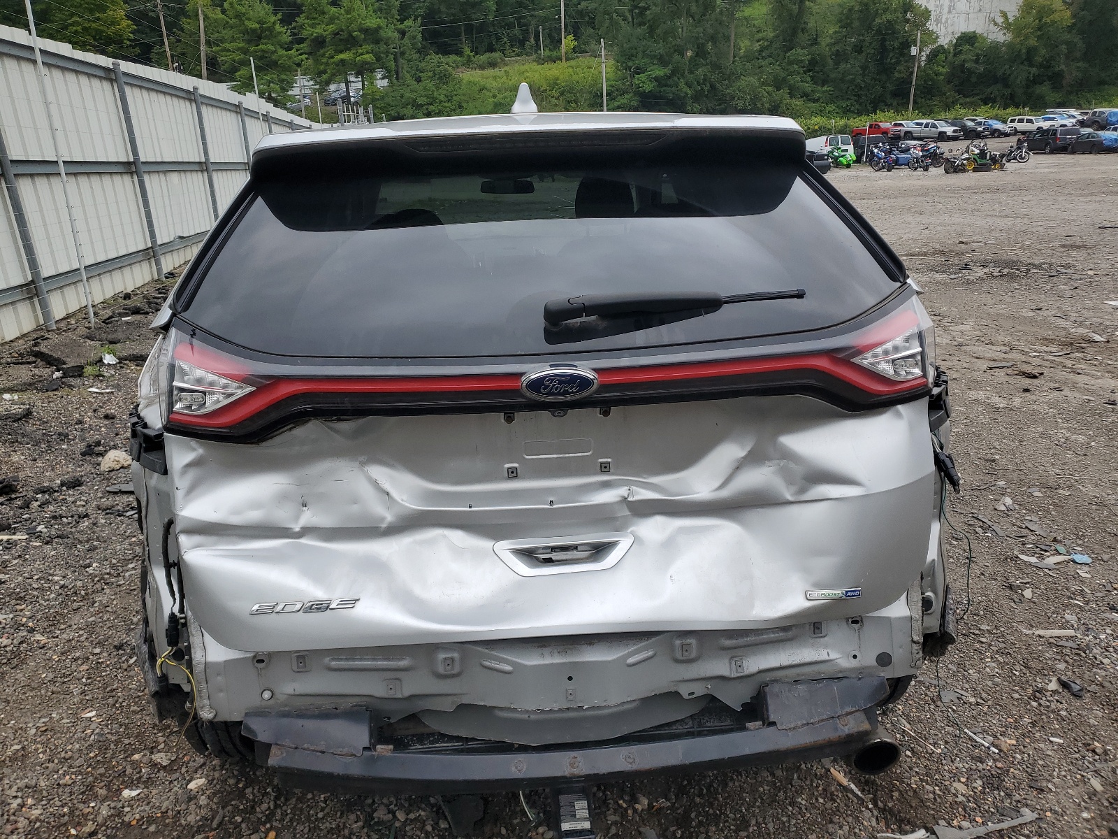 2FMPK4G98HBB77342 2017 Ford Edge Se