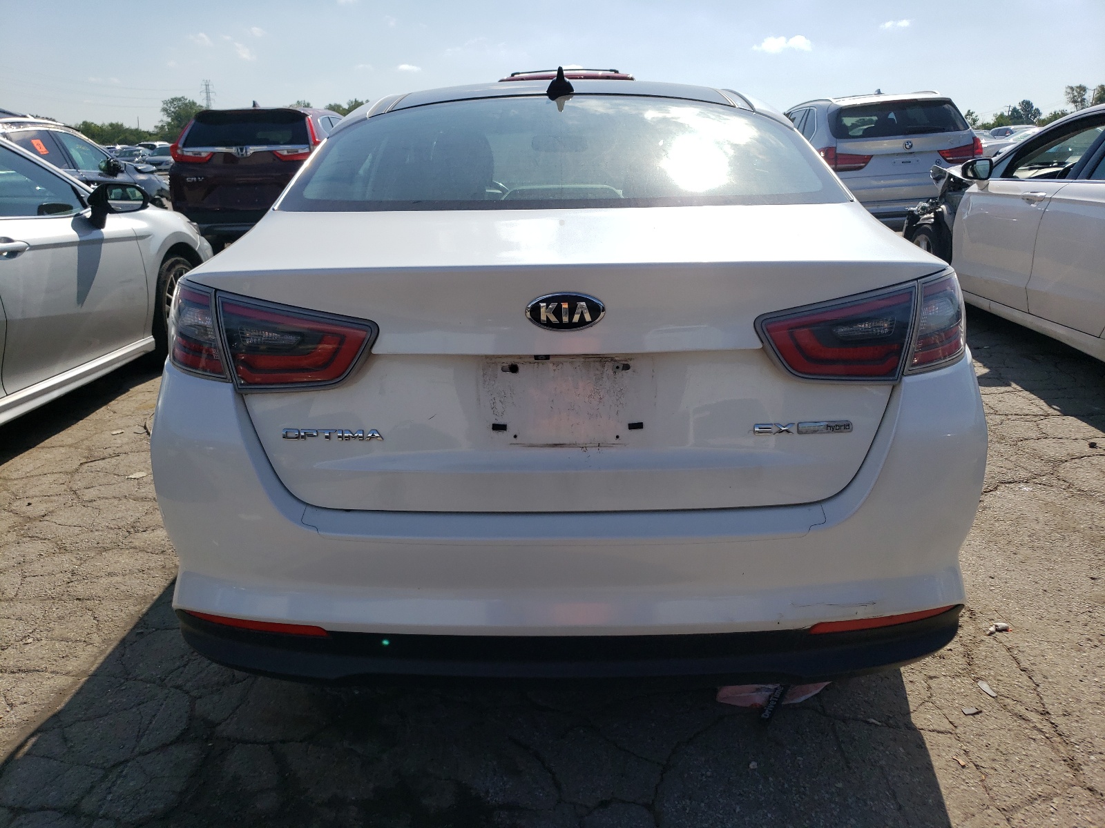 2014 Kia Optima Hybrid vin: KNAGN4AD3E5064890