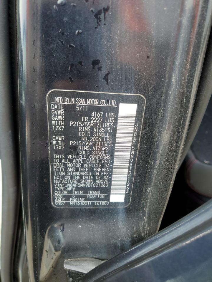 2011 Nissan Juke S VIN: JN8AF5MV9BT021263 Lot: 66300354