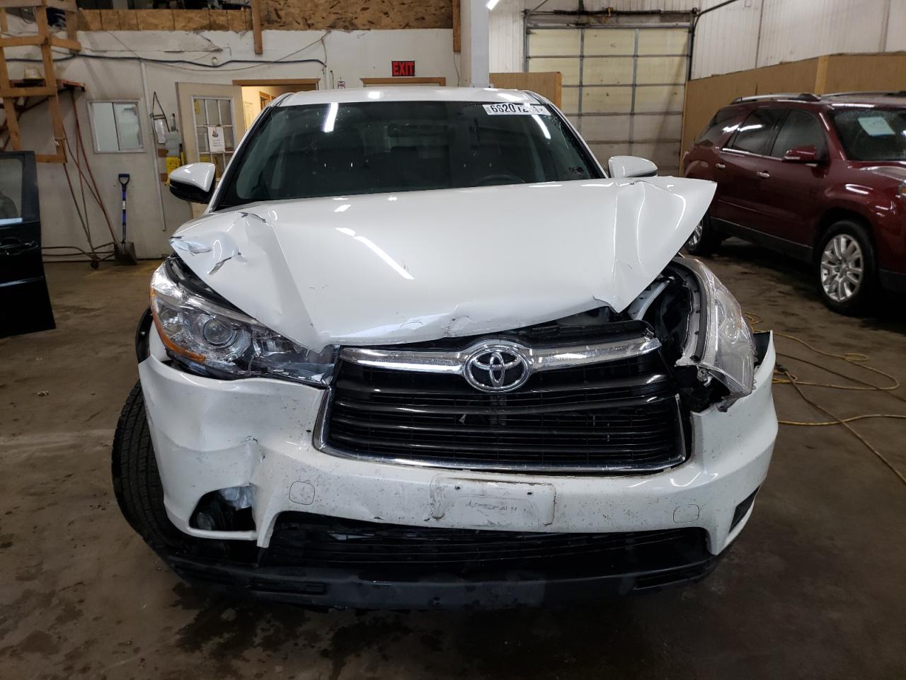 2016 Toyota Highlander Le VIN: 5TDBKRFH7GS347398 Lot: 66201244