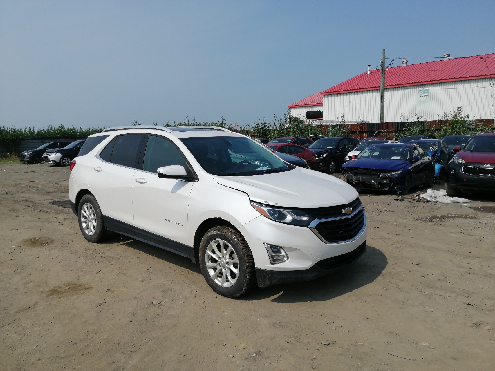 2018 Chevrolet Equinox Lt vin: 2GNAXSEV0J6126567