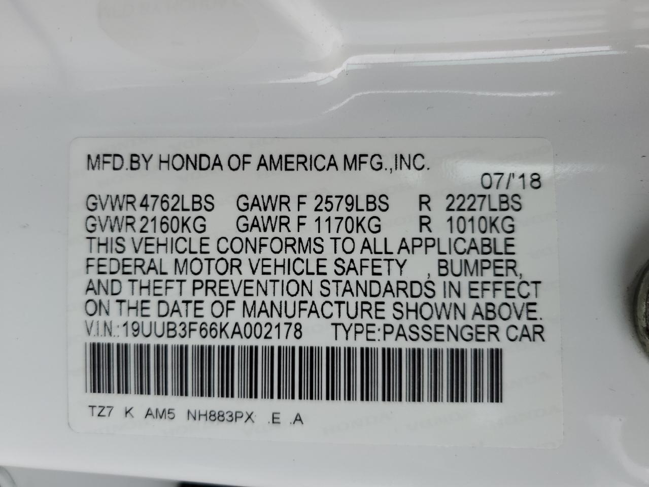 2019 Acura TLX - Image 14