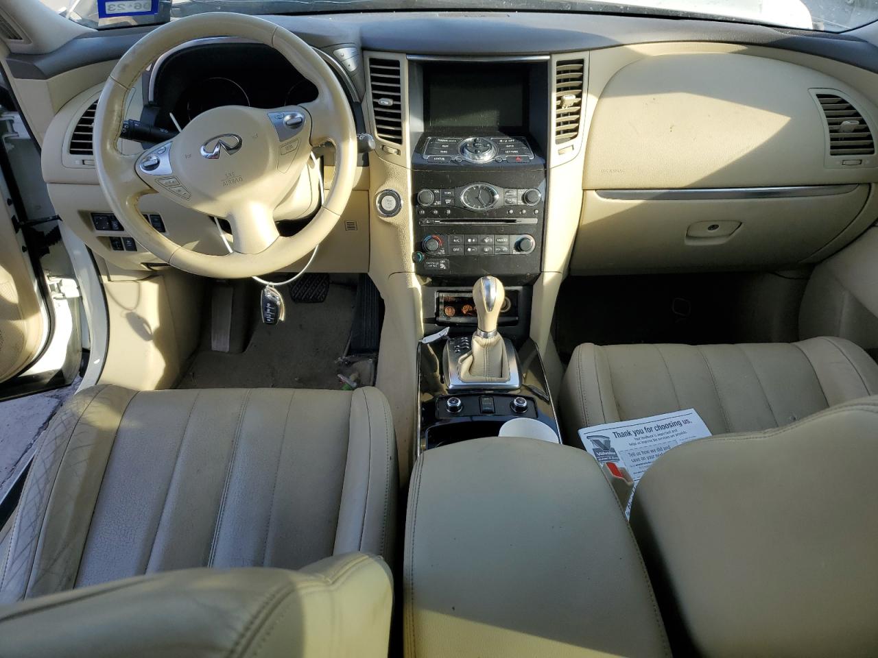 JN8CS1MU0FM380909 2015 Infiniti Qx70