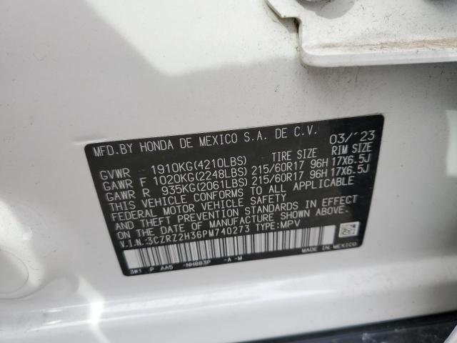 3CZRZ2H36PM740273 Honda HR-V LX 14