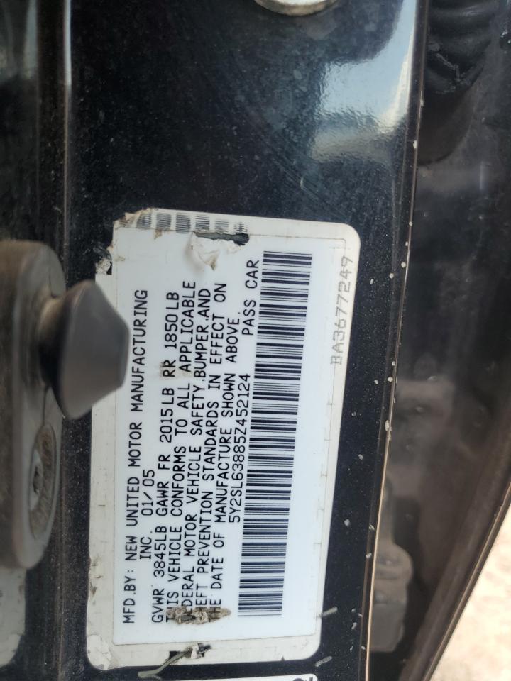 5Y2SL63885Z452124 2005 Pontiac Vibe