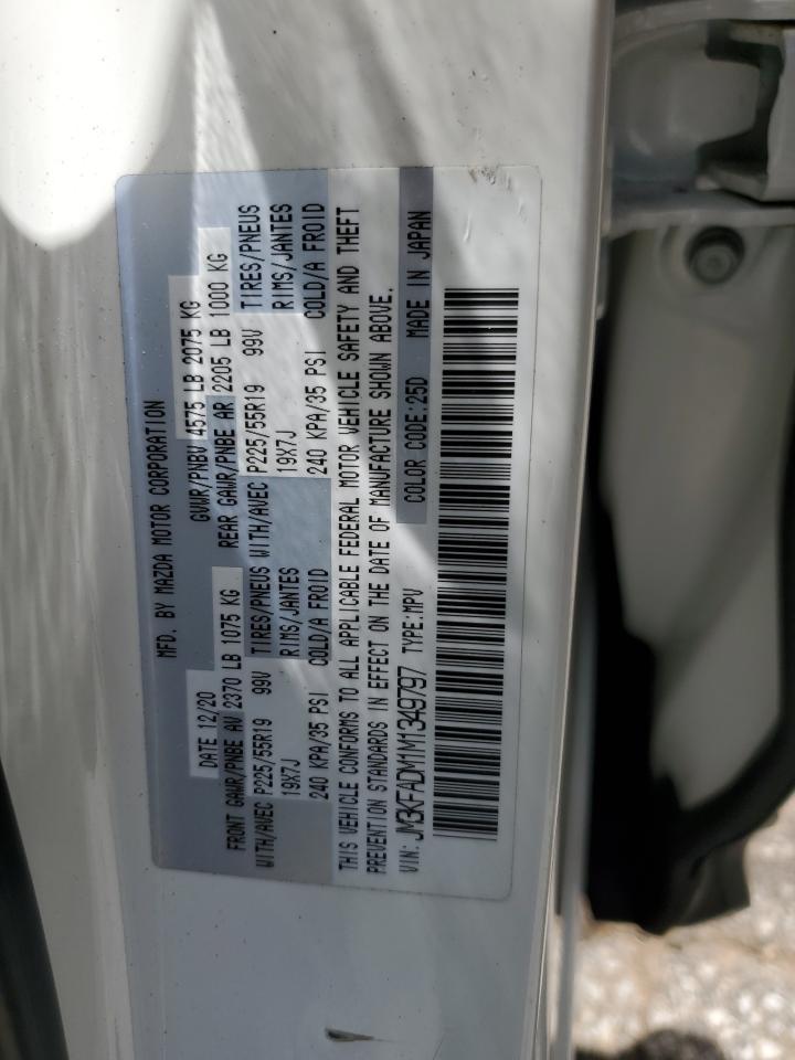 2021 Mazda Cx-5 Grand Touring VIN: JM3KFADM1M1349797 Lot: 65414344