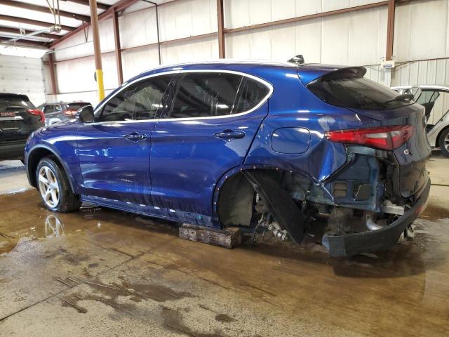  ALFA ROMEO STELVIO 2018 Blue