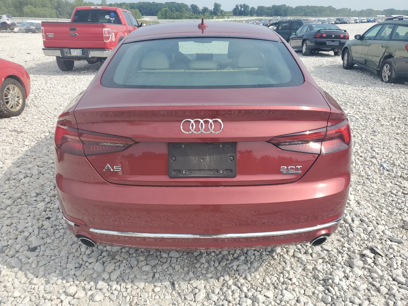 WAUBNCF54JA093760 2018 Audi A5 Premium Plus