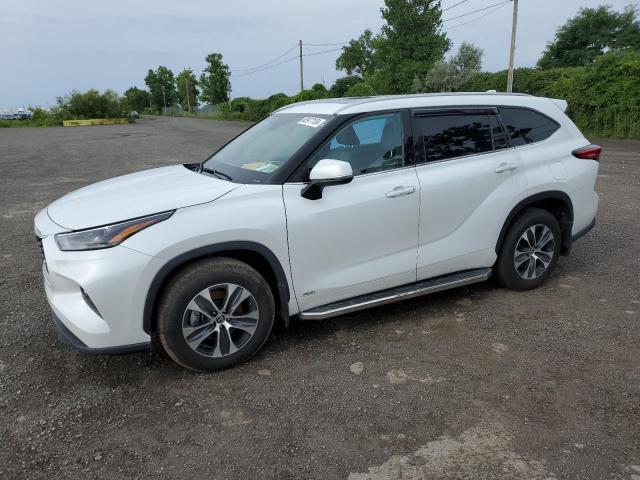 2022 Toyota Highlander Hybrid Xle продається в Angola, NY - Side