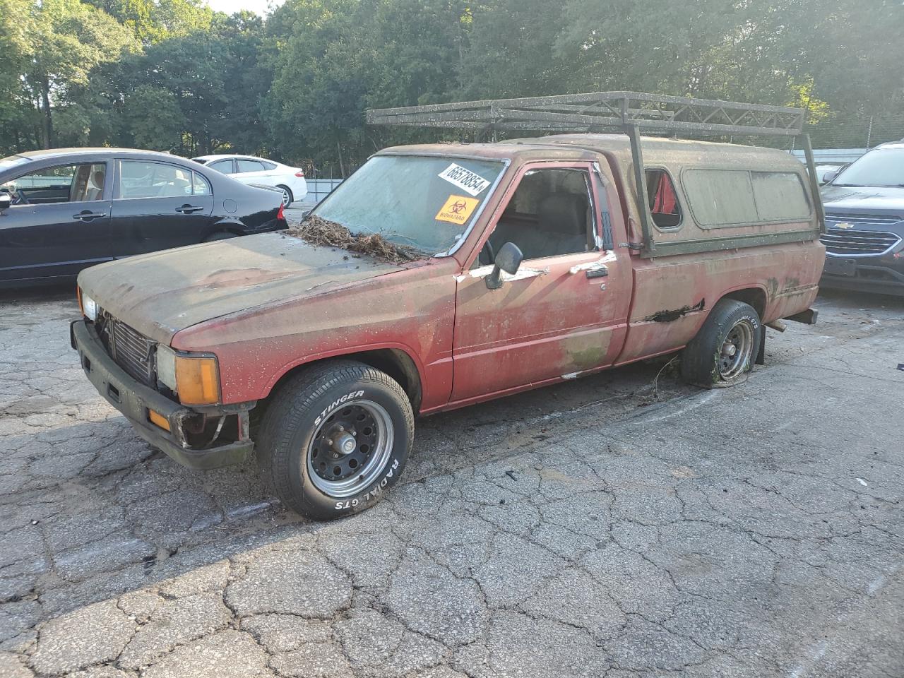 1984 Toyota Pickup 1/2 Ton Rn55 VIN: JT4RN55R4E0057550 Lot: 66578854