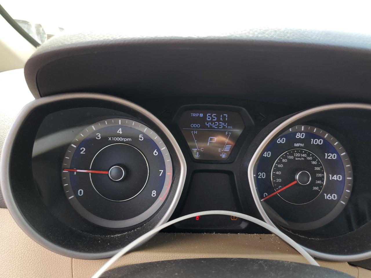 2012 Hyundai Elantra Gls VIN: KMHDH4AE1CU360382 Lot: 66069314