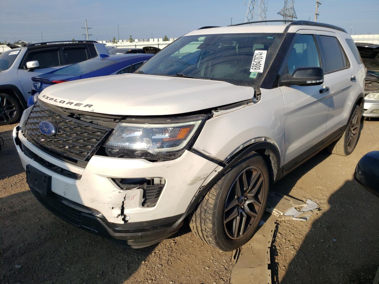 1FM5K8GT9JGB41426 2018 FORD EXPLORER - Image 1