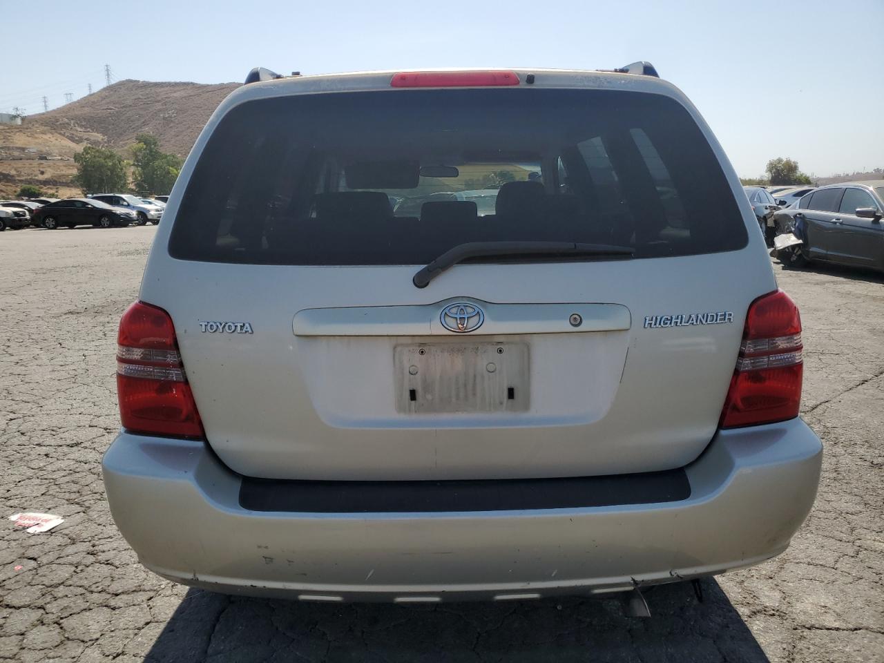 2002 Toyota Highlander VIN: JTEGD21A820031498 Lot: 66893854