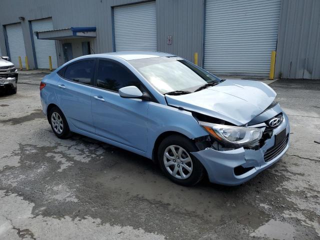  HYUNDAI ACCENT 2013 Granatowy