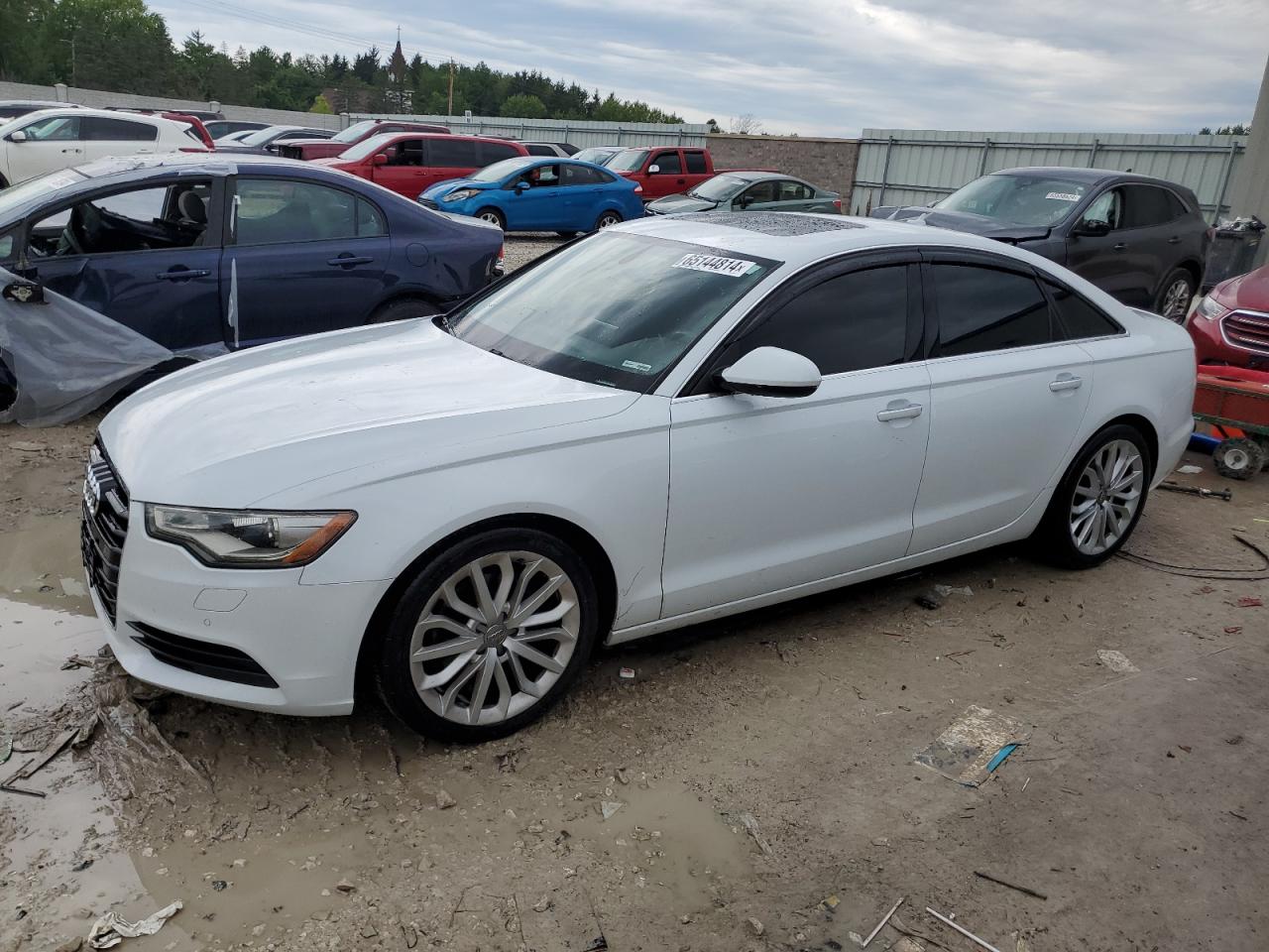 2013 Audi A6 Premium Plus VIN: WAUGFAFC3DN147441 Lot: 65144814