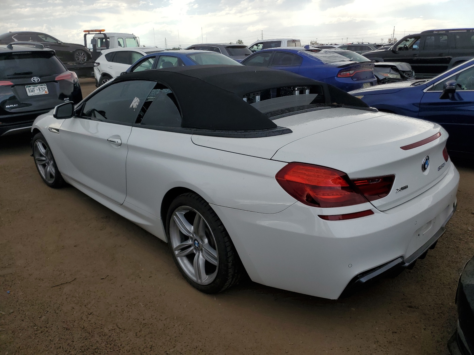 2015 BMW 650 Xi vin: WBAYP1C55FD217019