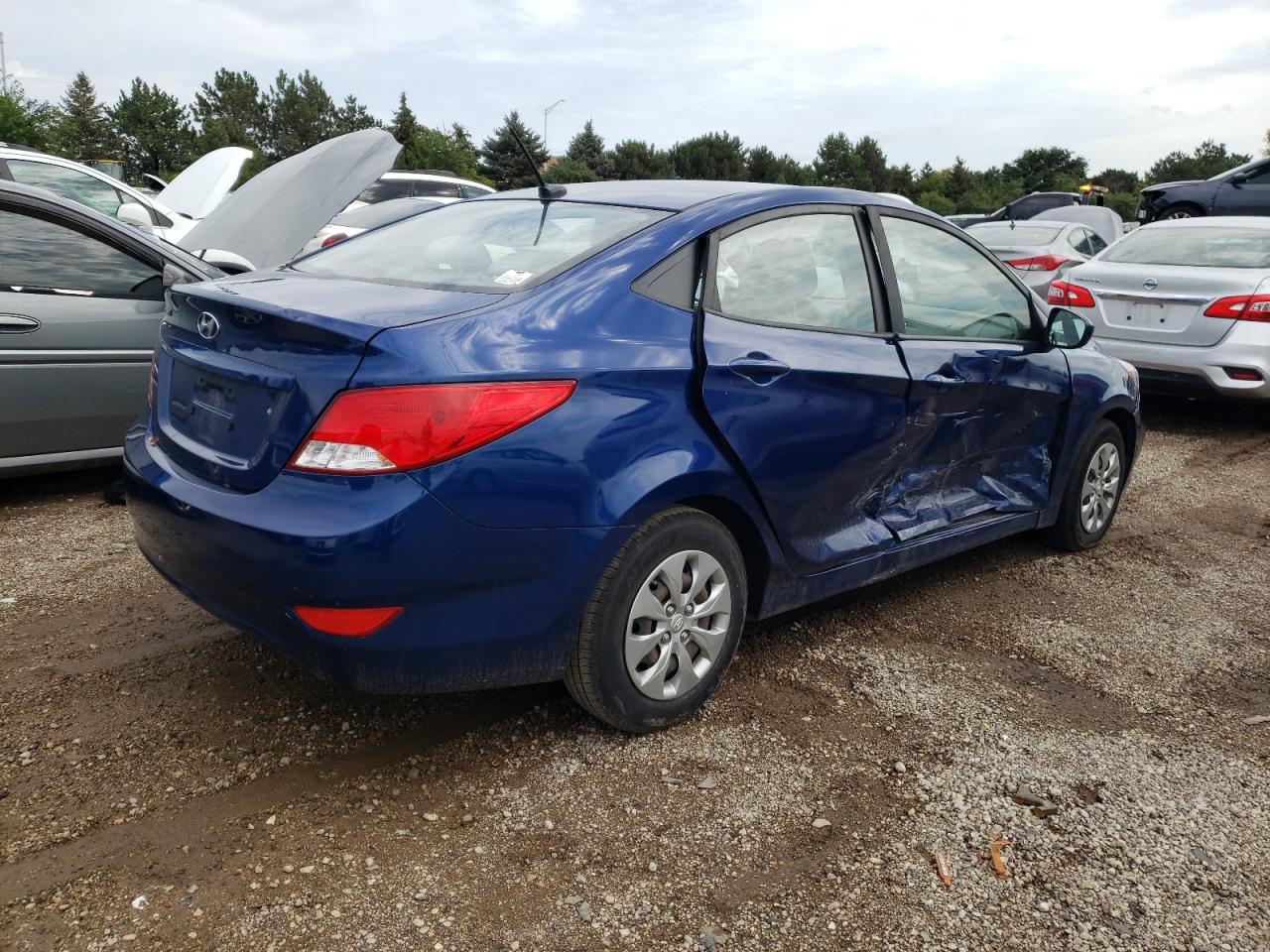 2017 Hyundai Accent Se VIN: KMHCT4AE6HU268184 Lot: 69691694