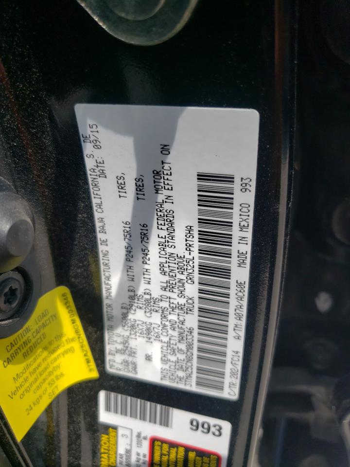 2016 Toyota Tacoma Double Cab VIN: 3TMAZ5CN8GM003346 Lot: 66853954