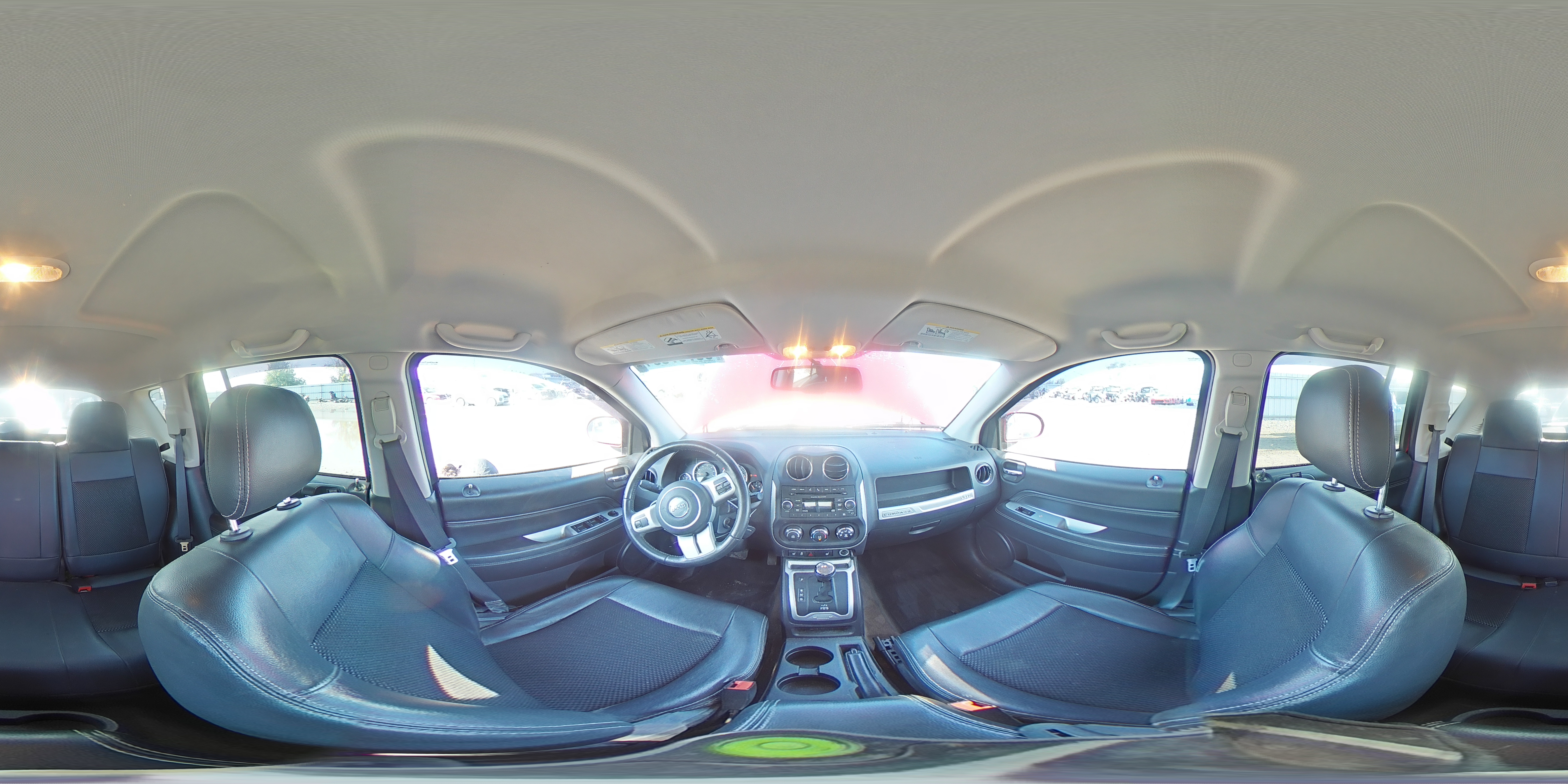 2017 Jeep Compass Latitude VIN: 1C4NJDEB6HD106820 Lot: 65737654