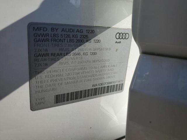 WA1DECF38M1071477 Audi Q3 PREMIUM 15