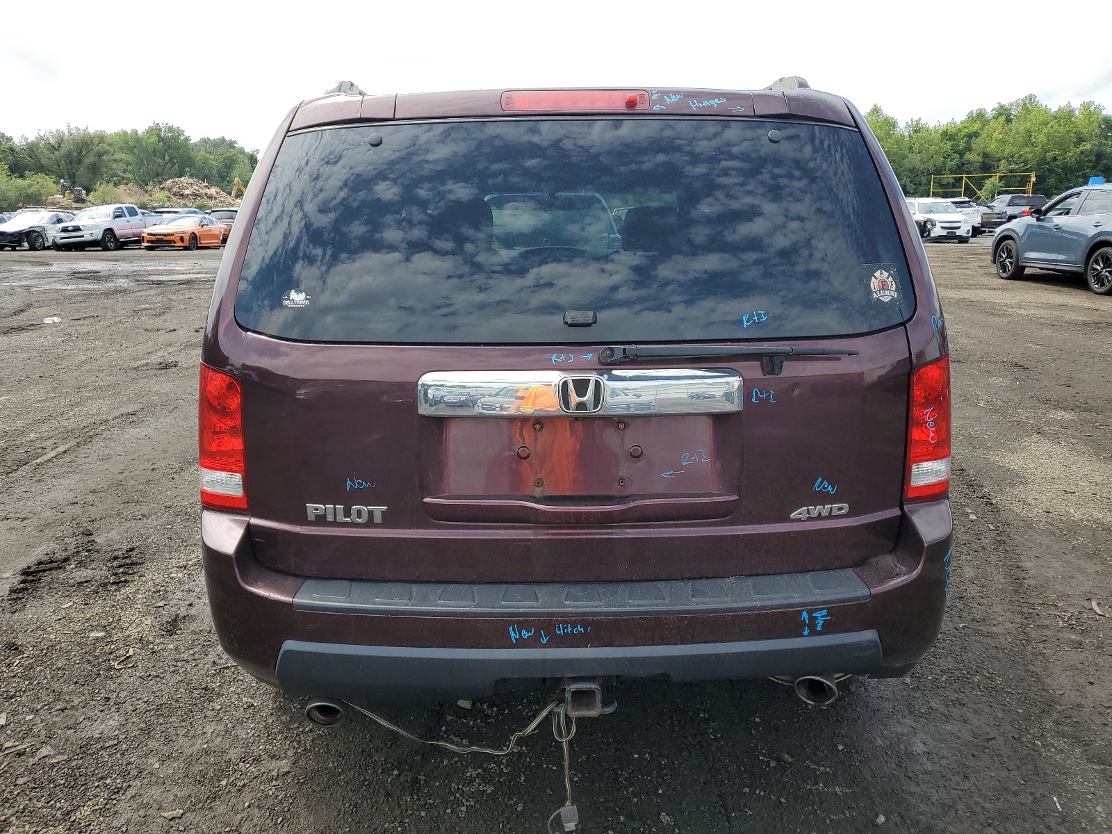 5FNYF4H64BB074351 2011 Honda Pilot Exl