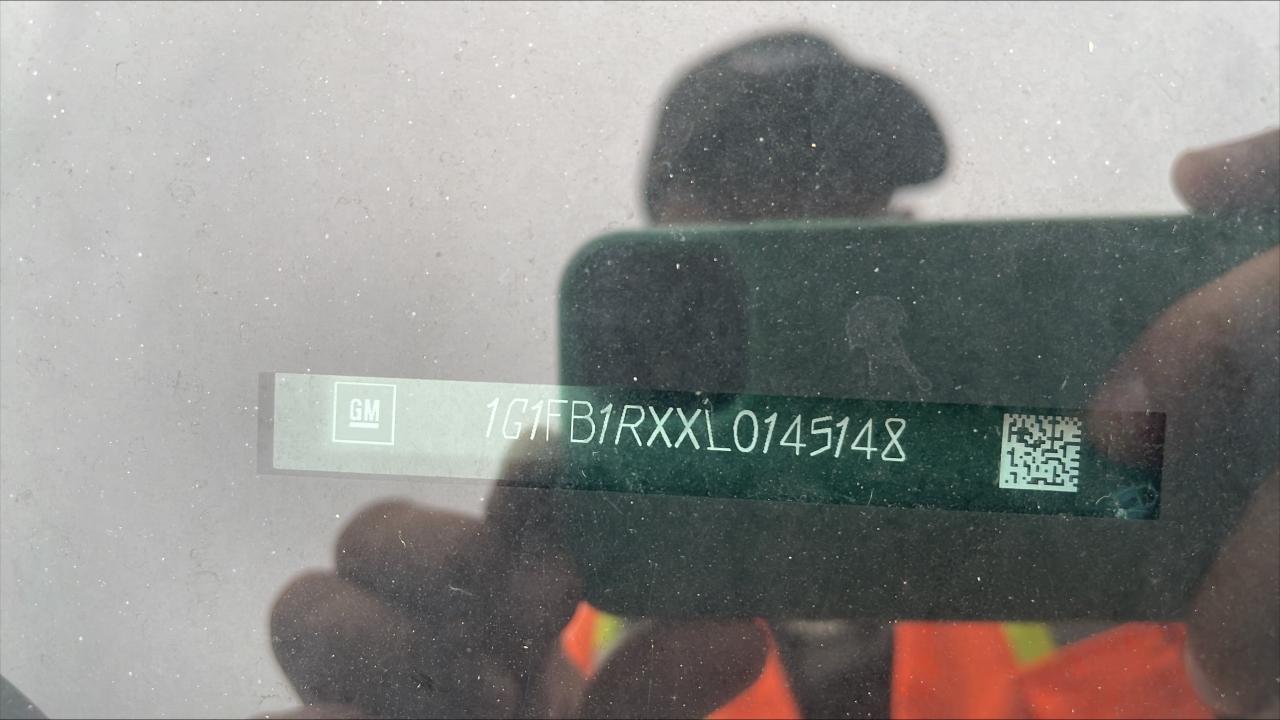 2020 Chevrolet Camaro Ls VIN: 1G1FB1RXXL0145148 Lot: 50555734