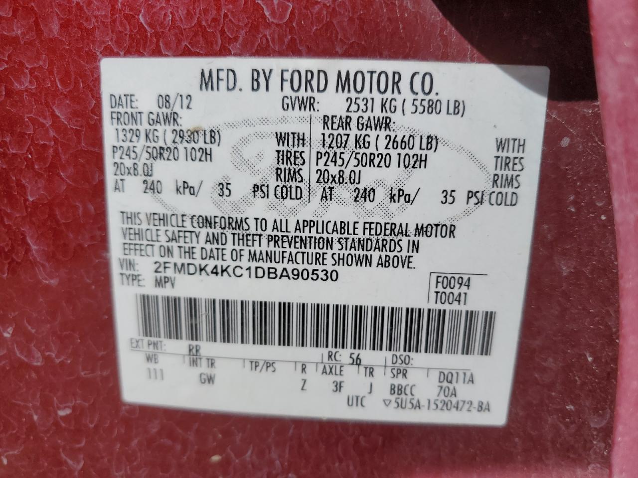 2013 Ford Edge - Image 13