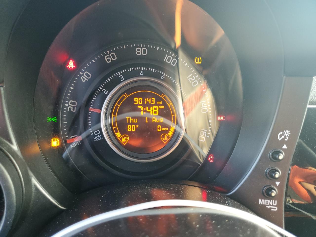 2013 Fiat 500 Abarth VIN: 3C3CFFFH4DT754382 Lot: 65622304