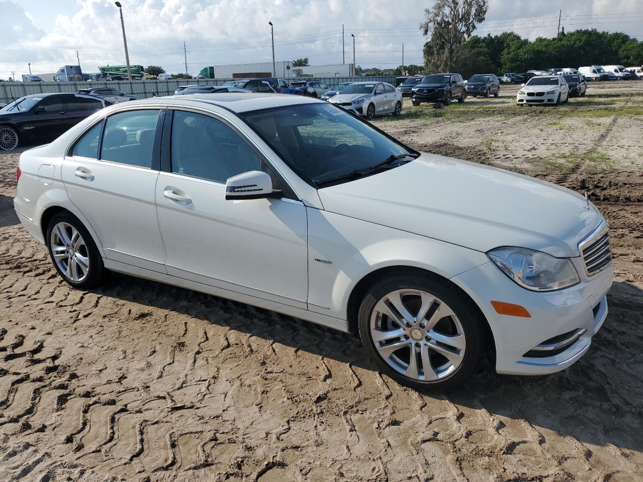 2012 Mercedes-Benz C 250 VIN: WDDGF4HB5CR236871 Lot: 66506814