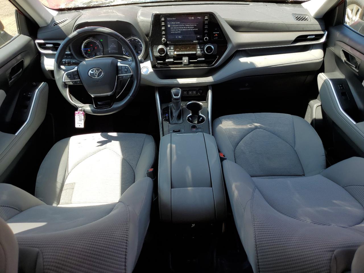 2021 Toyota Highlander Hybrid Le VIN: 5TDZARAH5MS504222 Lot: 66184974