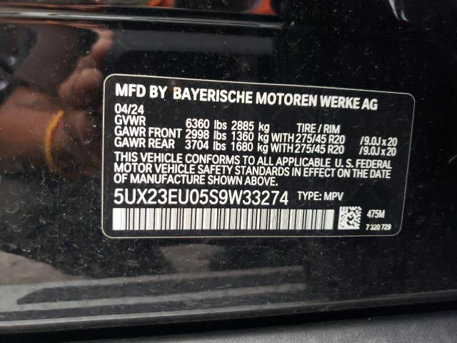 5UX23EU05S9W33274 BMW X5 XDRIVE4 13