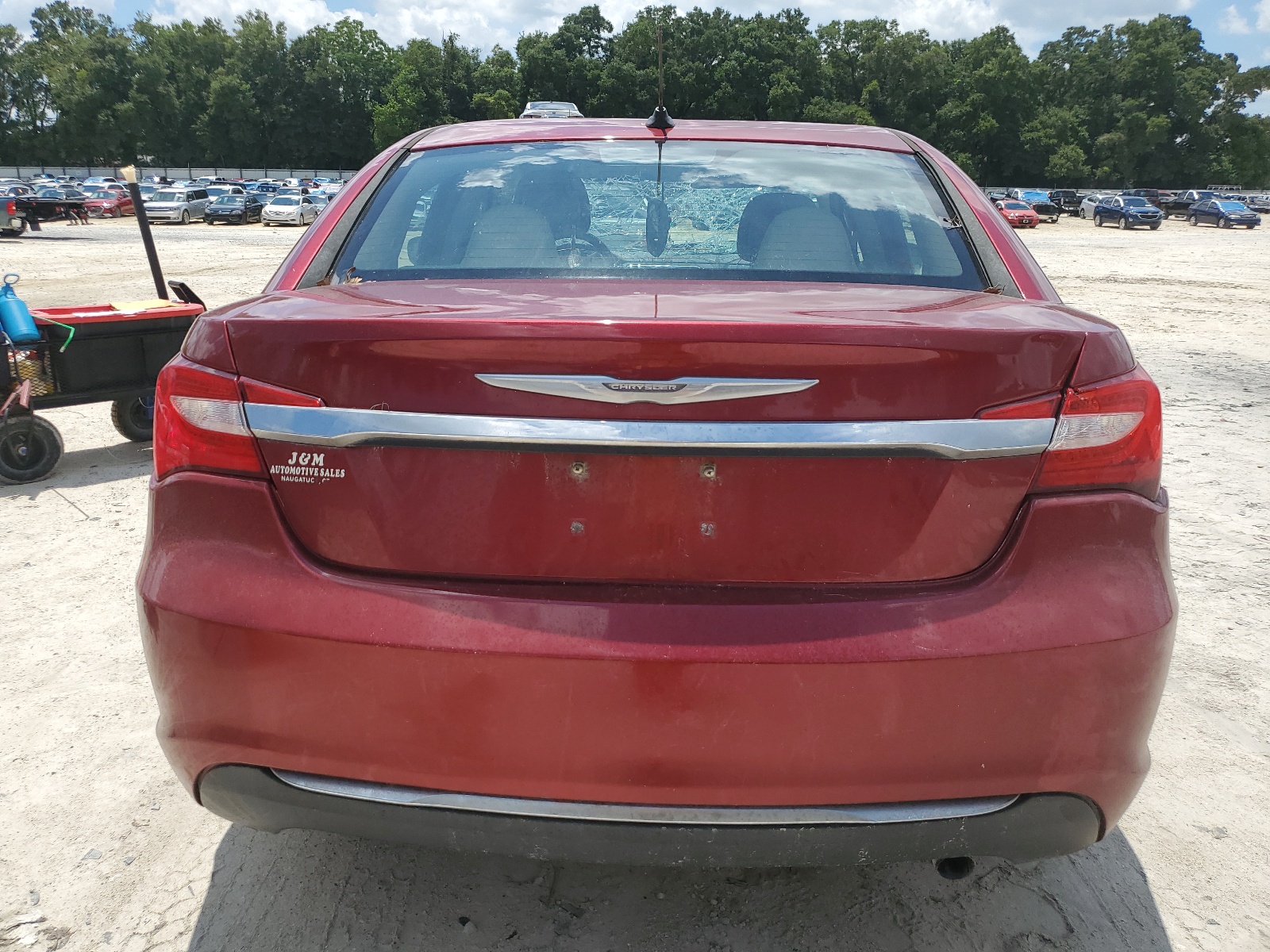 1C3CCBBBXCN189508 2012 Chrysler 200 Touring