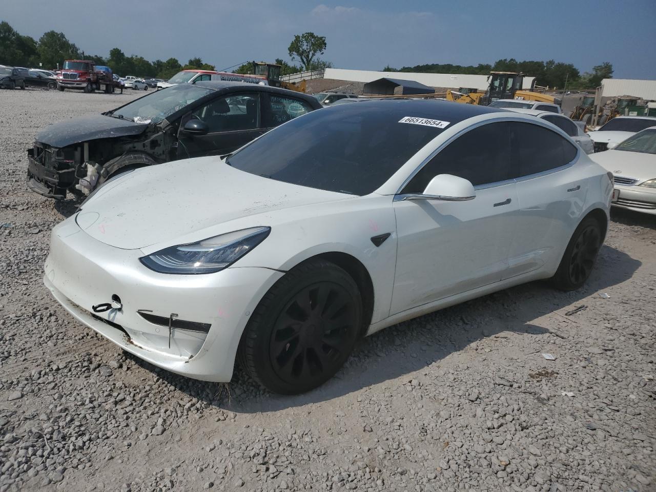 5YJ3E1EB7LF637827 2020 TESLA MODEL 3 - Image 1