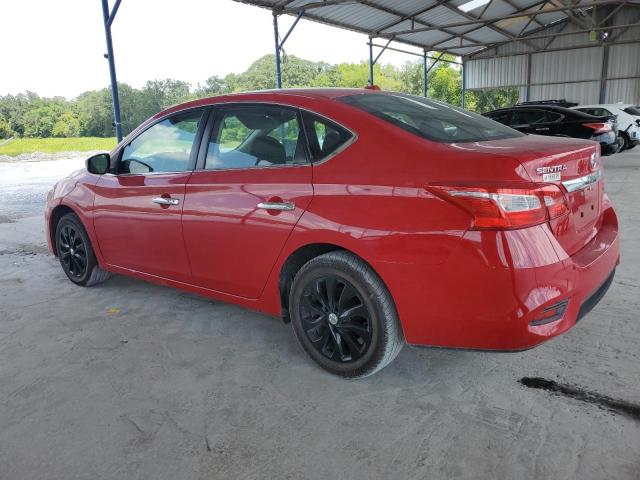  NISSAN SENTRA 2018 Czerwony