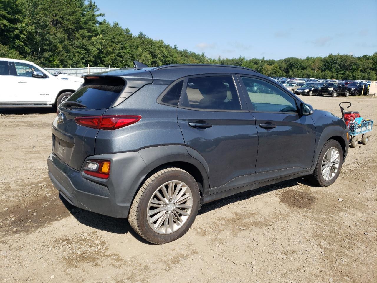 2019 Hyundai Kona Sel VIN: KM8K62AA3KU347808 Lot: 69054394