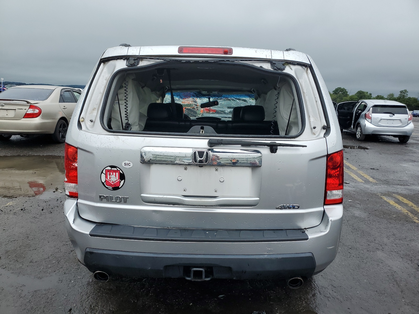 5FNYF4H50BB033772 2011 Honda Pilot Exl