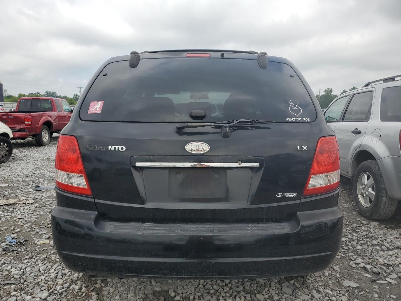 2006 Kia Sorento Ex VIN: KNDJD733765632626 Lot: 66151214