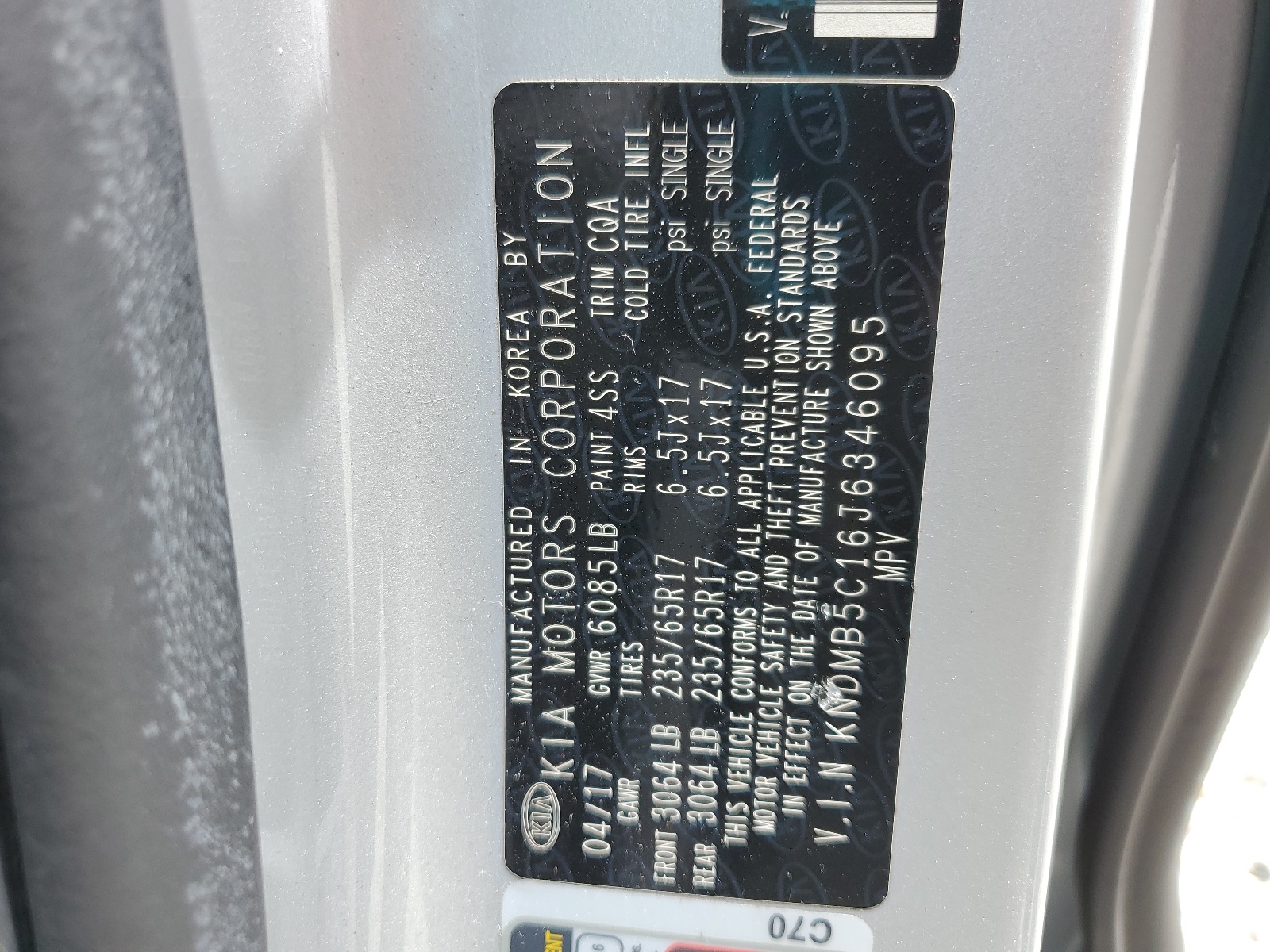 KNDMB5C16J6346095 2018 Kia Sedona Lx