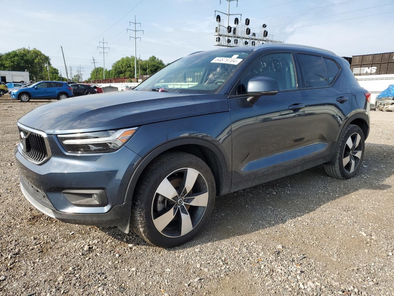 2021 Volvo Xc40 T5 Momentum VIN: YV4162UK0M2543687 Lot: 64879704