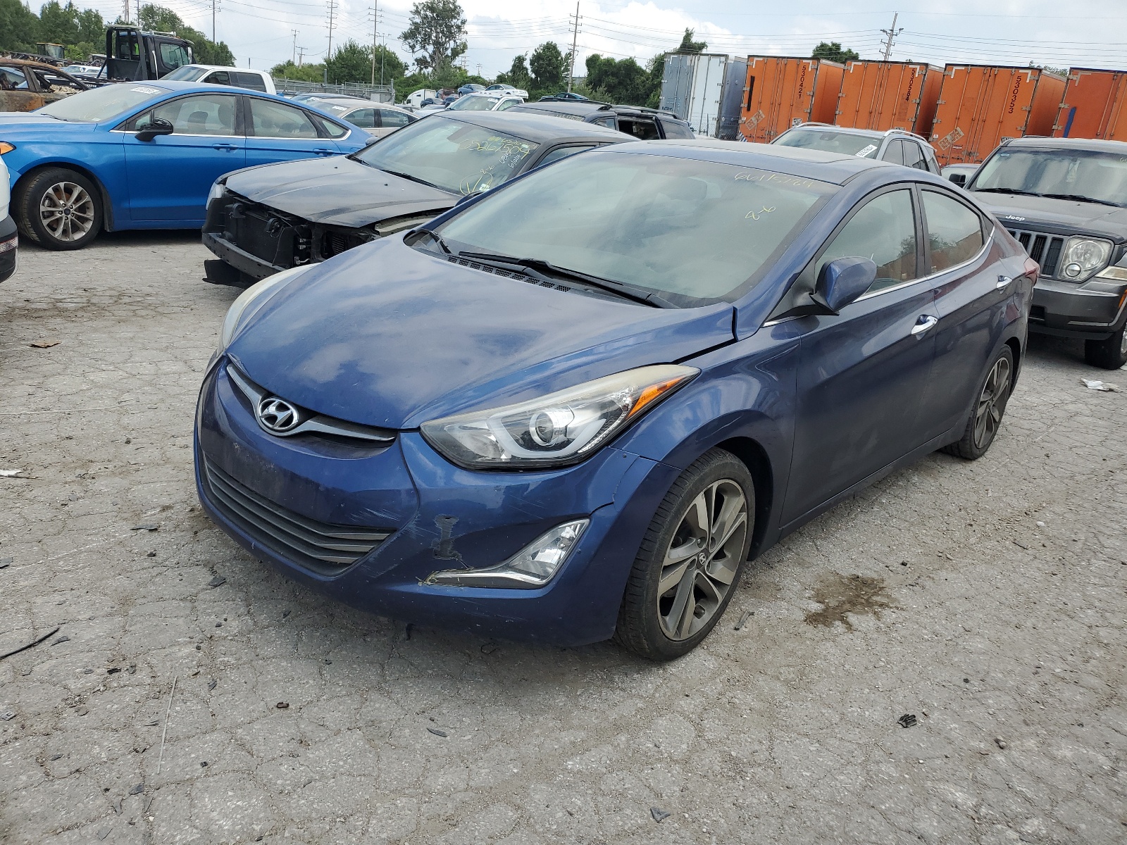 2015 Hyundai Elantra Se vin: 5NPDH4AE7FH575221