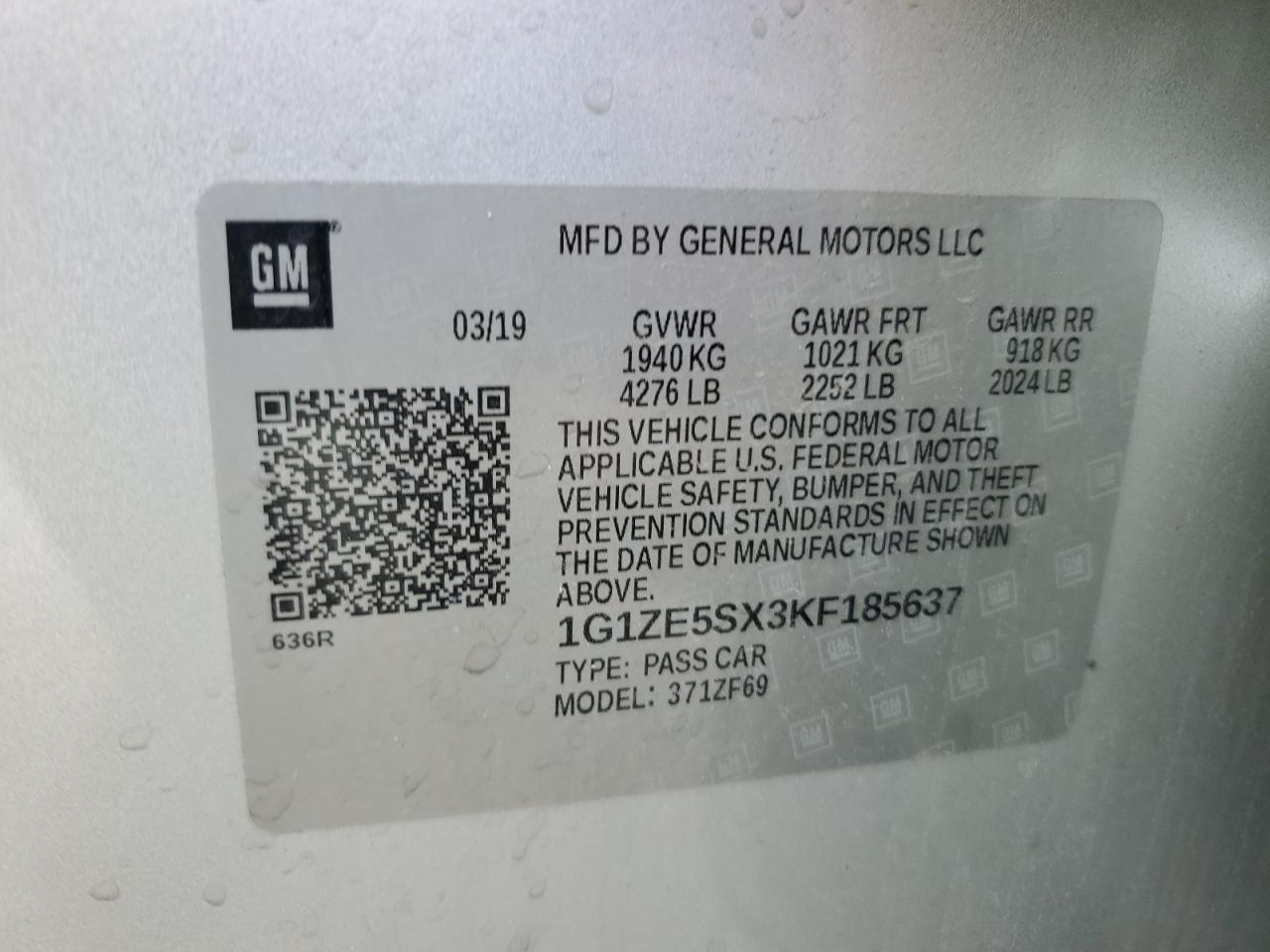 2019 Chevrolet Malibu - Image 14