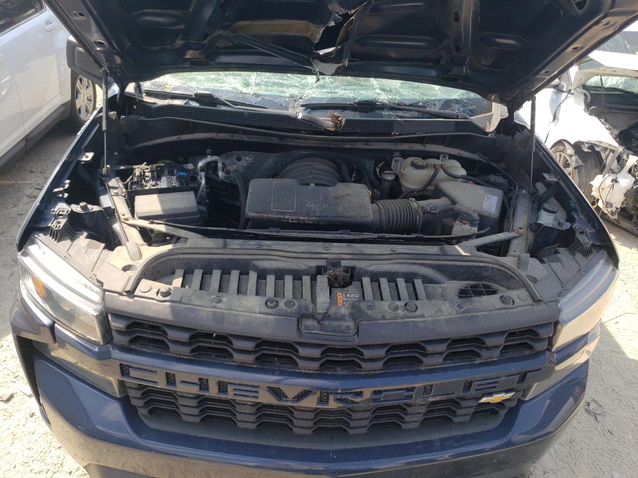 2021 Chevrolet Silverado K1500 Custom VIN: 1GCPYBEH4MZ117051 Lot: 65187474