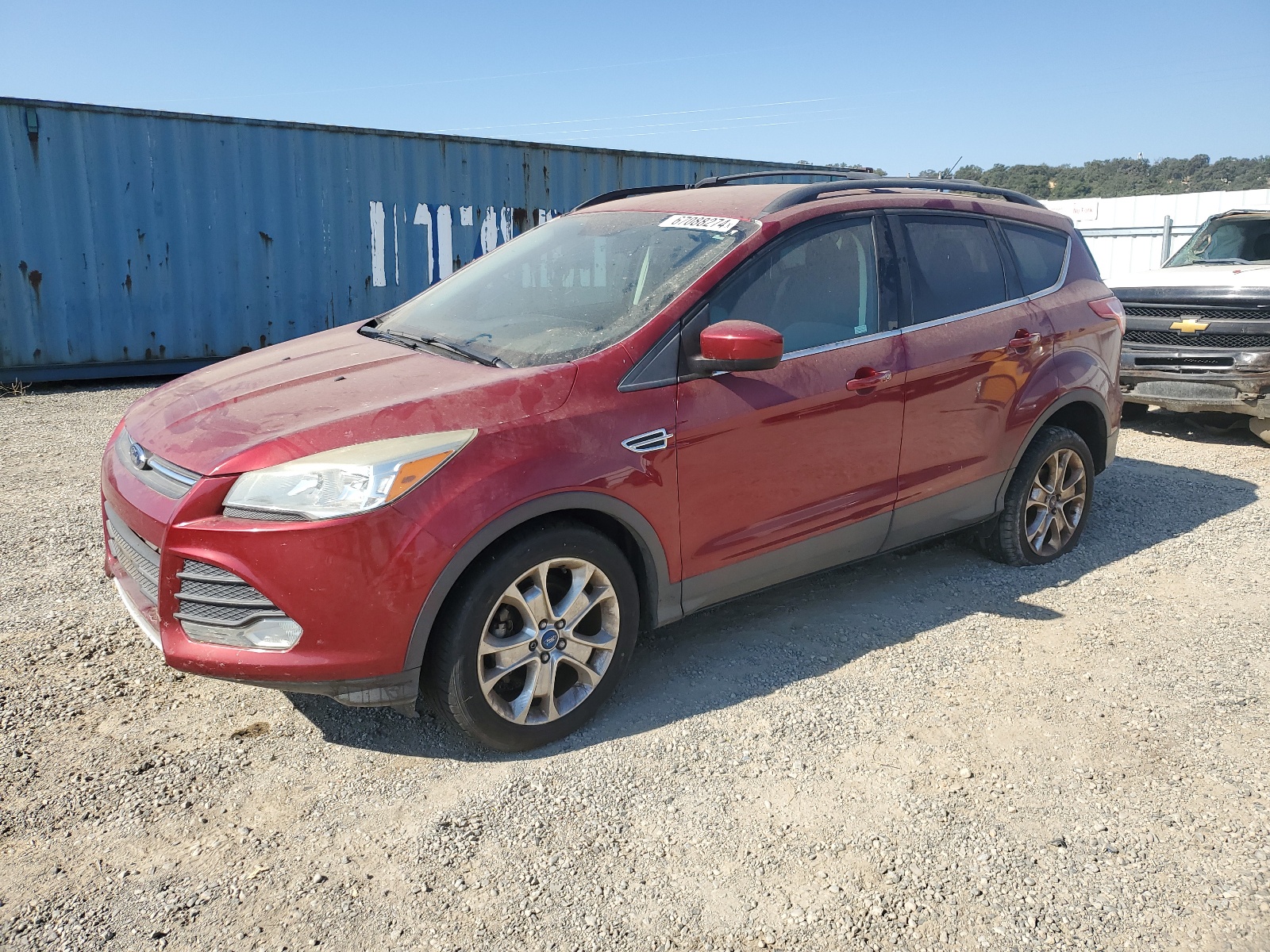 2013 Ford Escape Se vin: 1FMCU0GX8DUC78983