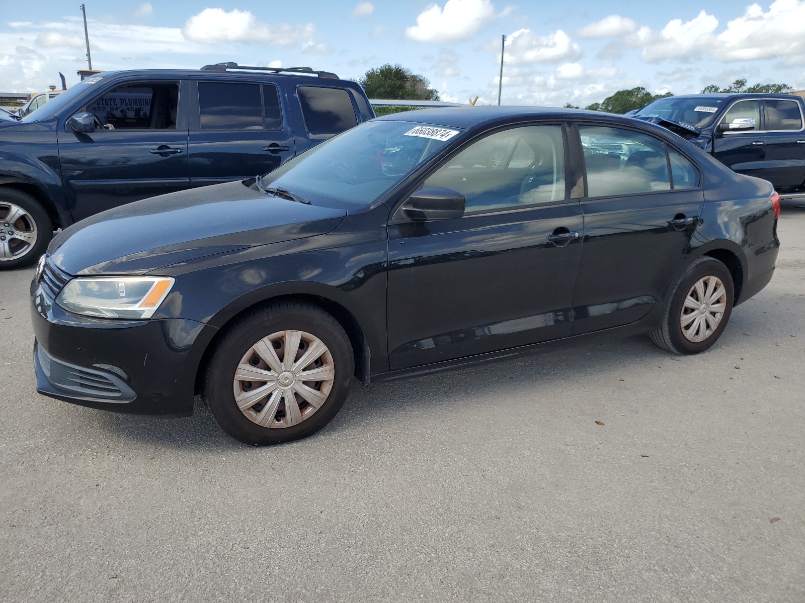 2013 Volkswagen Jetta Base vin: 3VW2K7AJ8DM257085