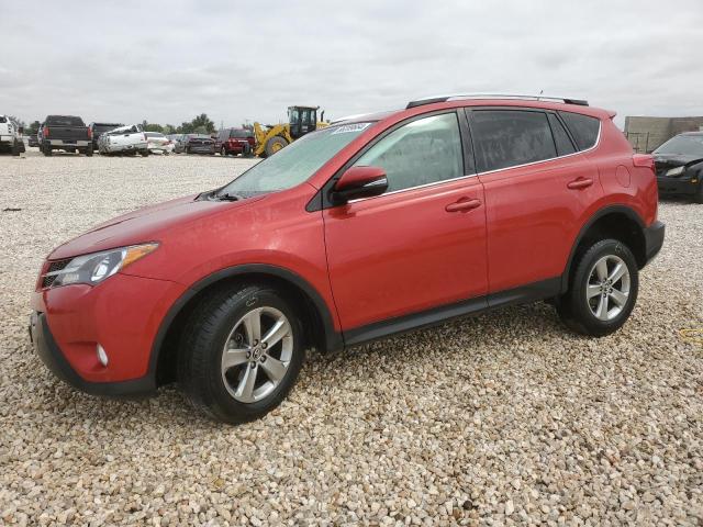  TOYOTA RAV4 2015 Красный