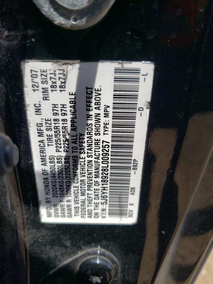 2008 Honda Element Sc VIN: 5J6YH18928L009257 Lot: 67795304