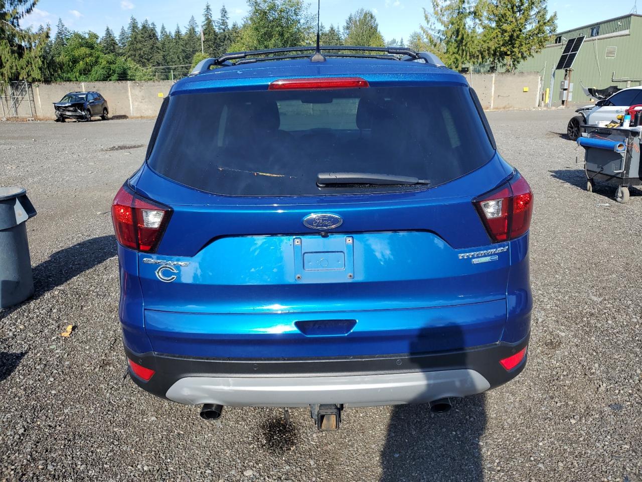 2019 Ford Escape Titanium VIN: 1FMCU9J92KUA80721 Lot: 66774324